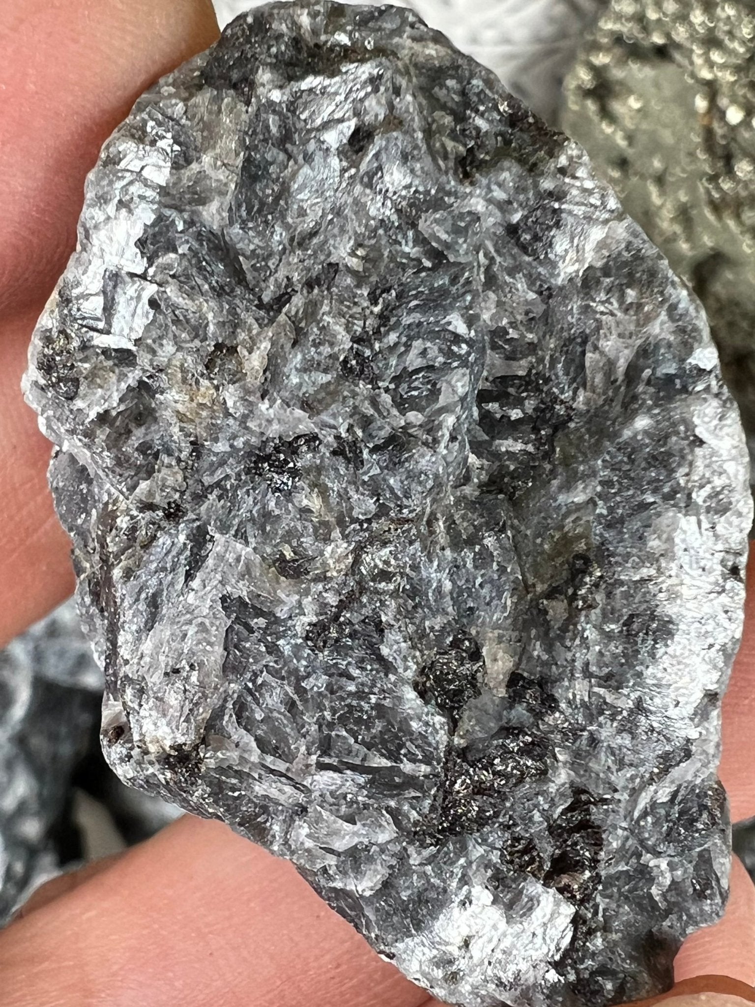 Raw Larvikite - Purple Door Alchemy