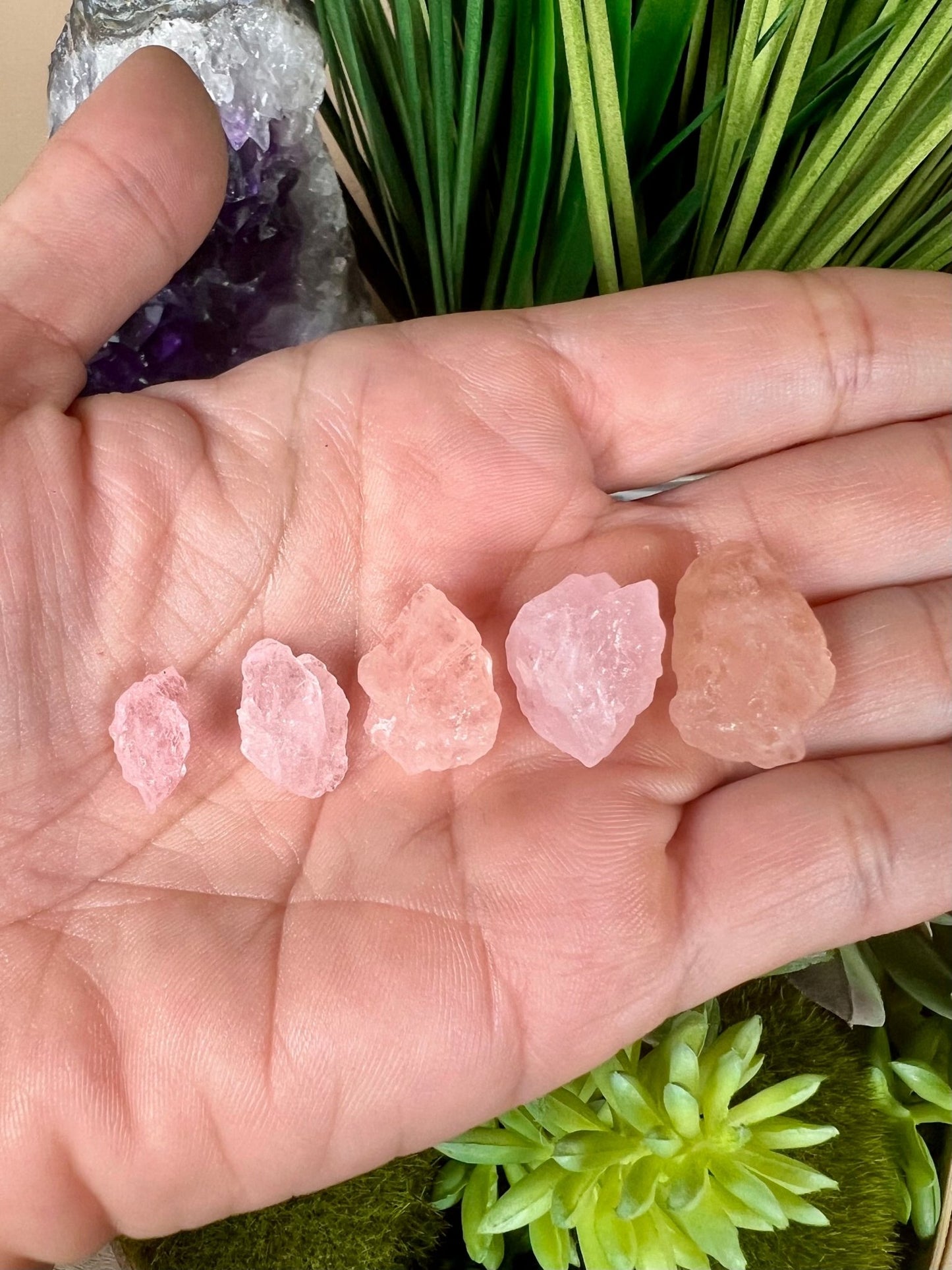 Raw Morganite - Purple Door Alchemy