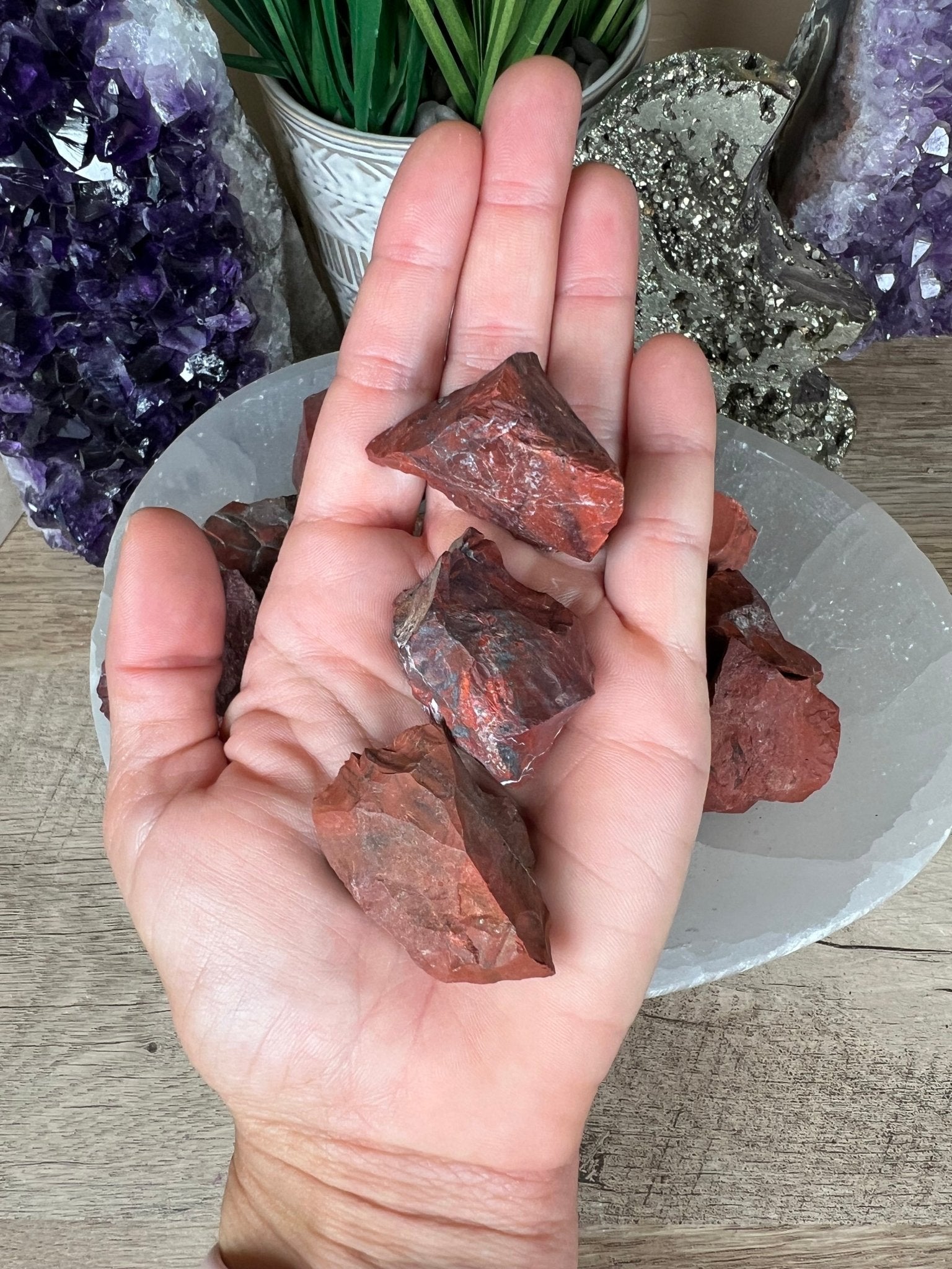 Raw Red Jasper - Purple Door Alchemy