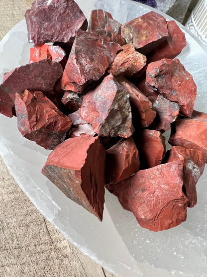 Raw Red Jasper - Purple Door Alchemy