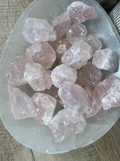 Raw Rose Quartz - Purple Door Alchemy