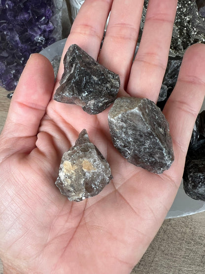 Raw Smoky Quartz - Purple Door Alchemy