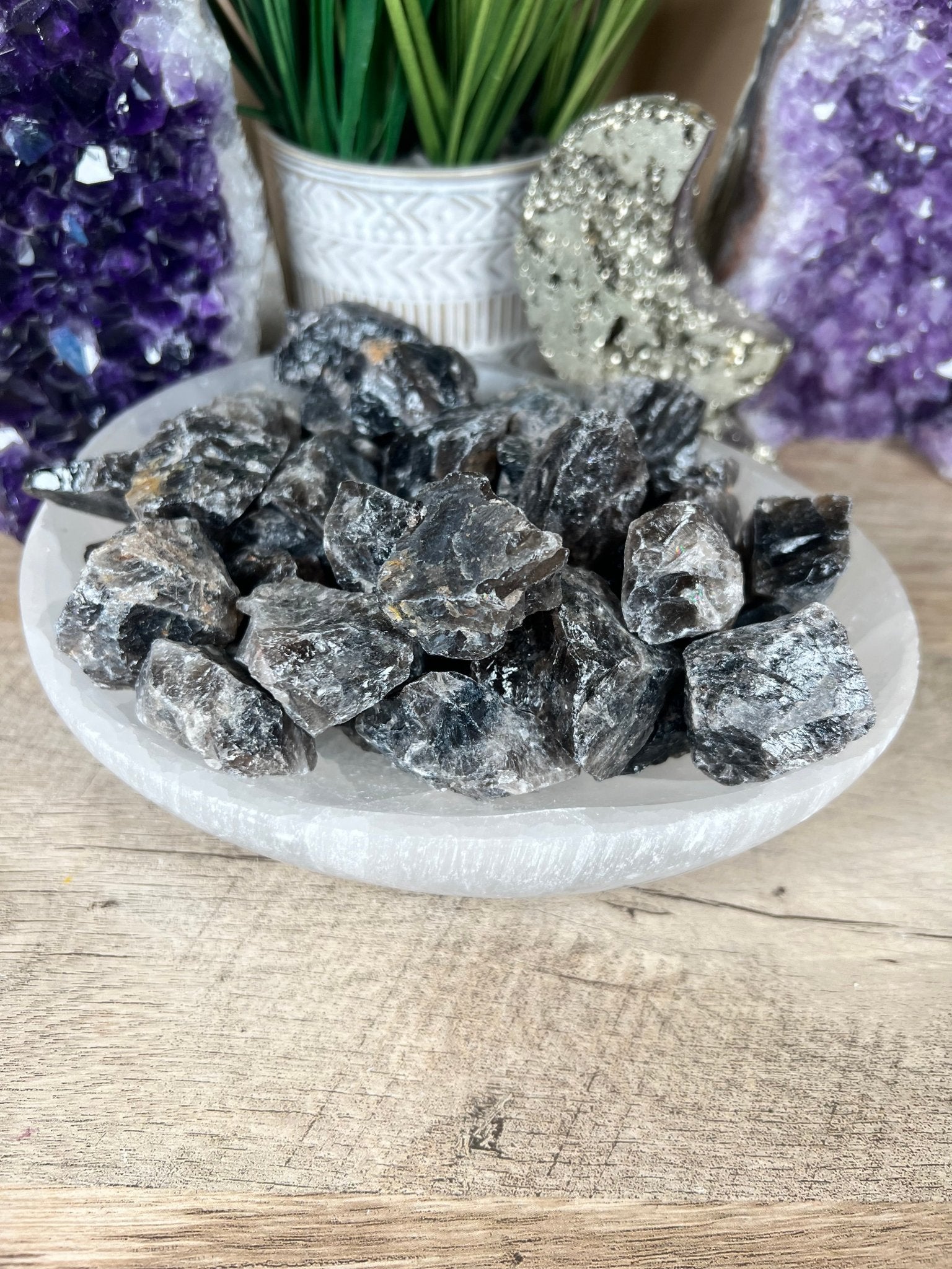 Raw Smoky Quartz - Purple Door Alchemy