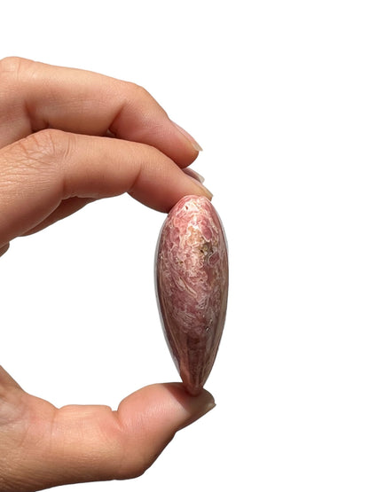 Rhodochrosite Heart - Purple Door Alchemy