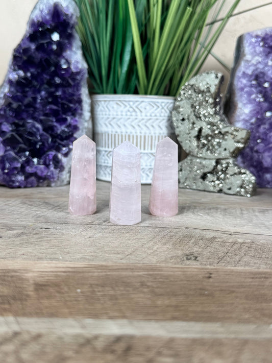 Rose Quartz Point - Purple Door Alchemy