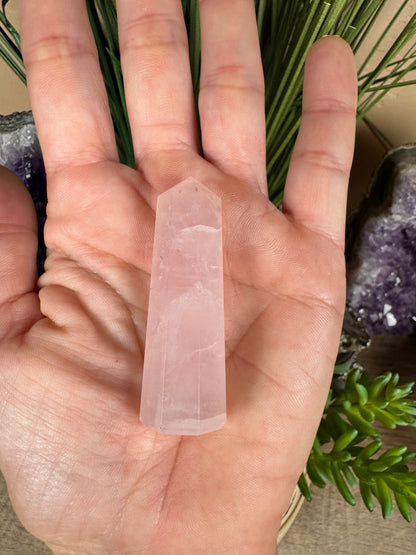 Rose Quartz Point - Purple Door Alchemy