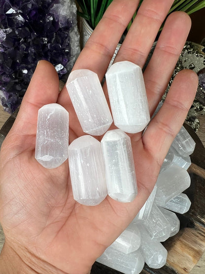 Selenite Tumble - Purple Door Alchemy