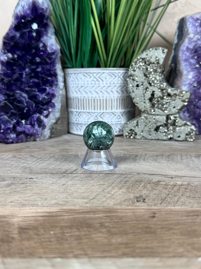 Seraphinite Sphere 27mm (1.07") - Purple Door Alchemy