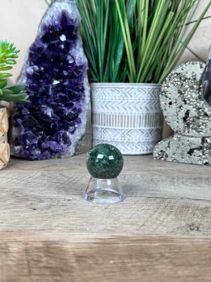 Seraphinite Sphere 28mm (1.10") - Purple Door Alchemy