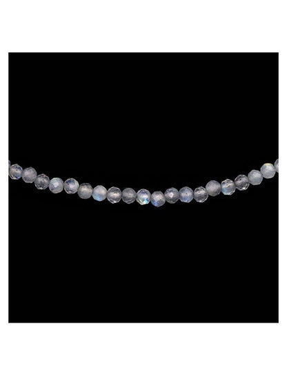 Labradorite Faceted Bead Necklace