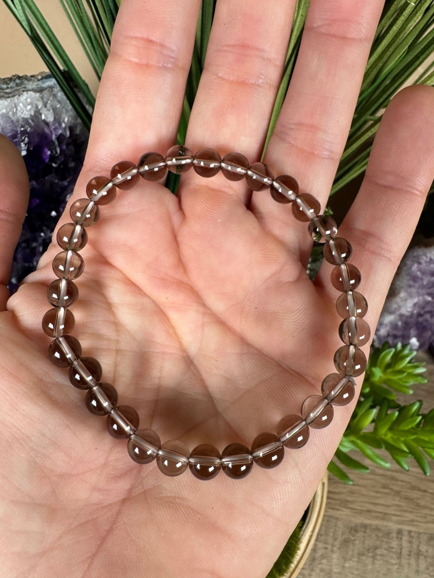 Smoky Quartz Bracelet - Purple Door Alchemy