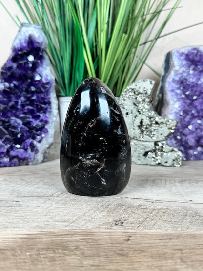 Smoky Quartz Freeform 102mm/4.02in - Purple Door Alchemy