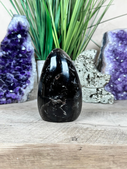 Smoky Quartz Freeform 102mm/4.02in - Purple Door Alchemy