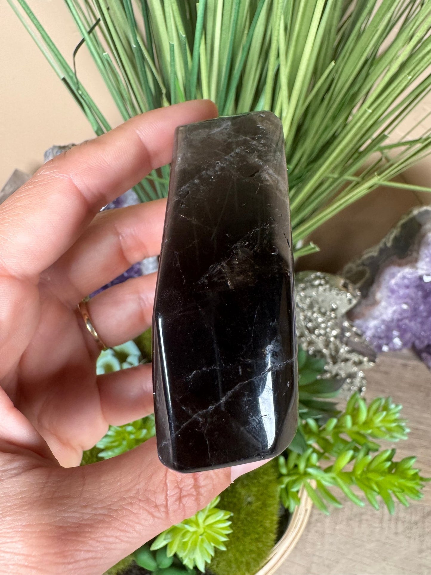 Smoky Quartz Freeform 74mm, 2.9in - Purple Door Alchemy