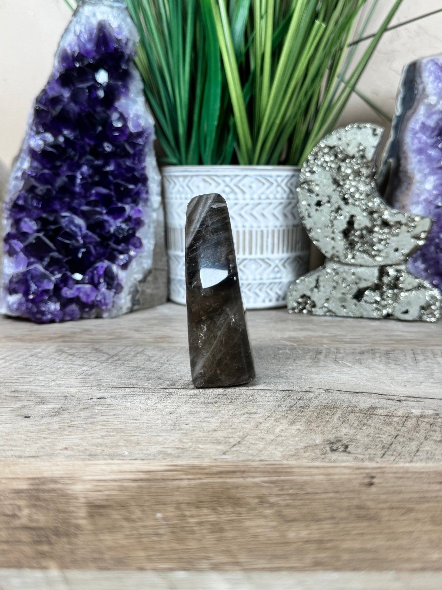 Smoky Quartz Freeform 74mm, 2.9in - Purple Door Alchemy