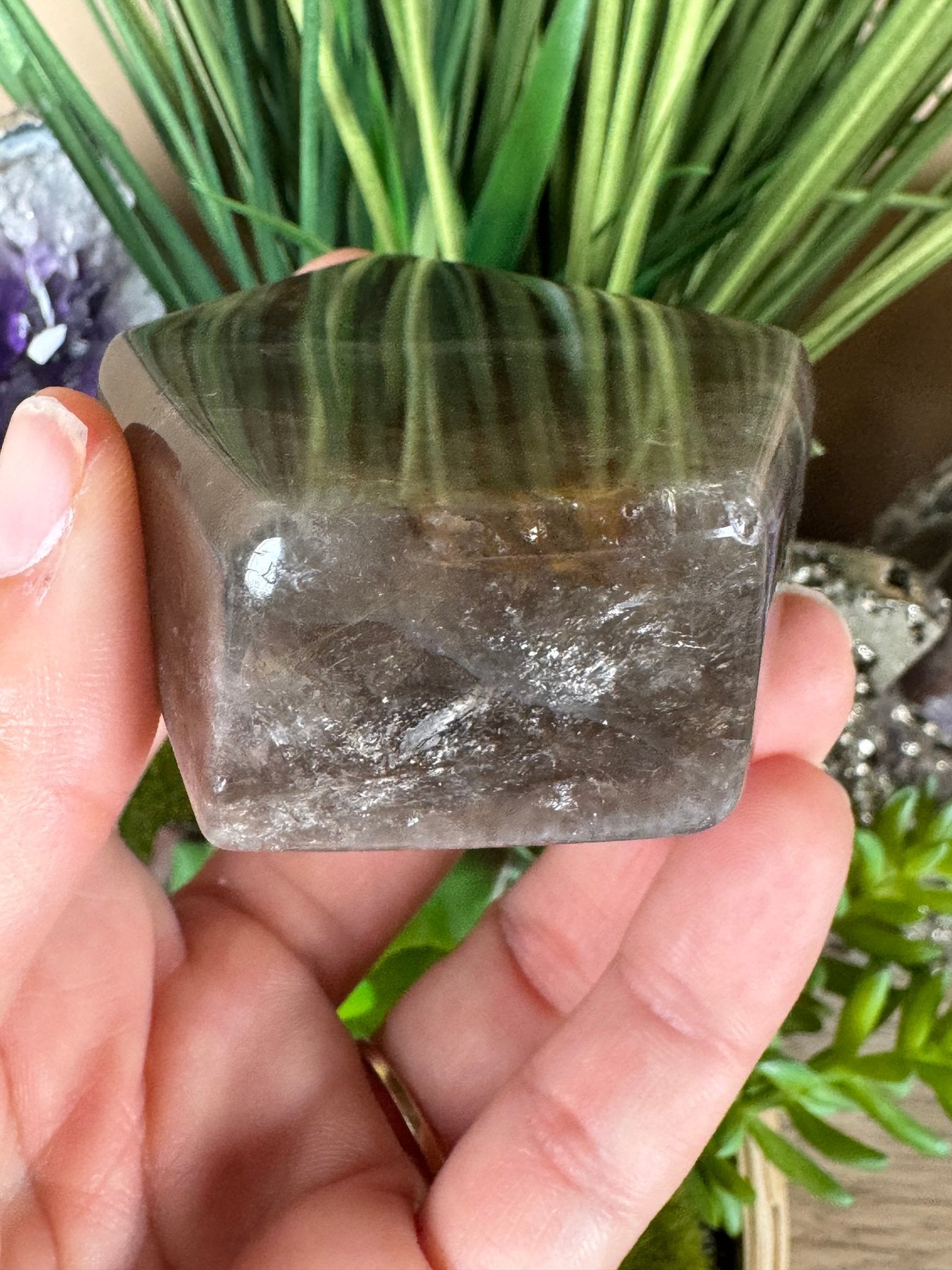 Smoky Quartz Freeform 74mm, 2.9in - Purple Door Alchemy