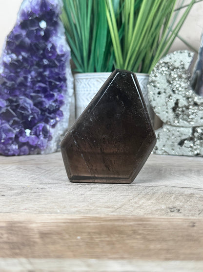Smoky Quartz Freeform 81mm, 3.2in - Purple Door Alchemy