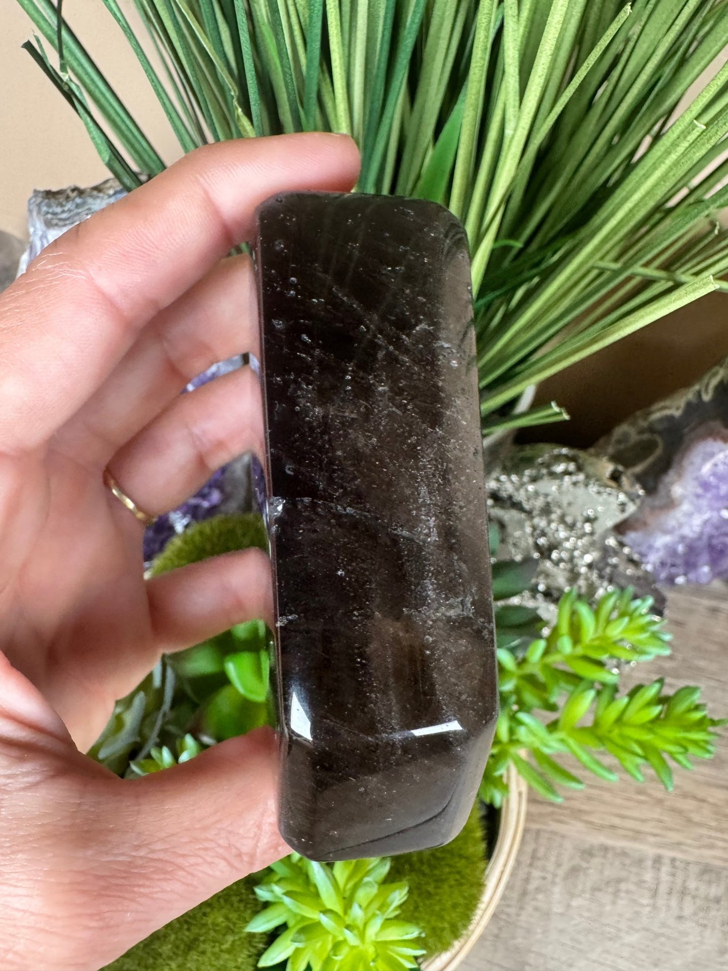 Smoky Quartz Freeform 81mm, 3.2in - Purple Door Alchemy