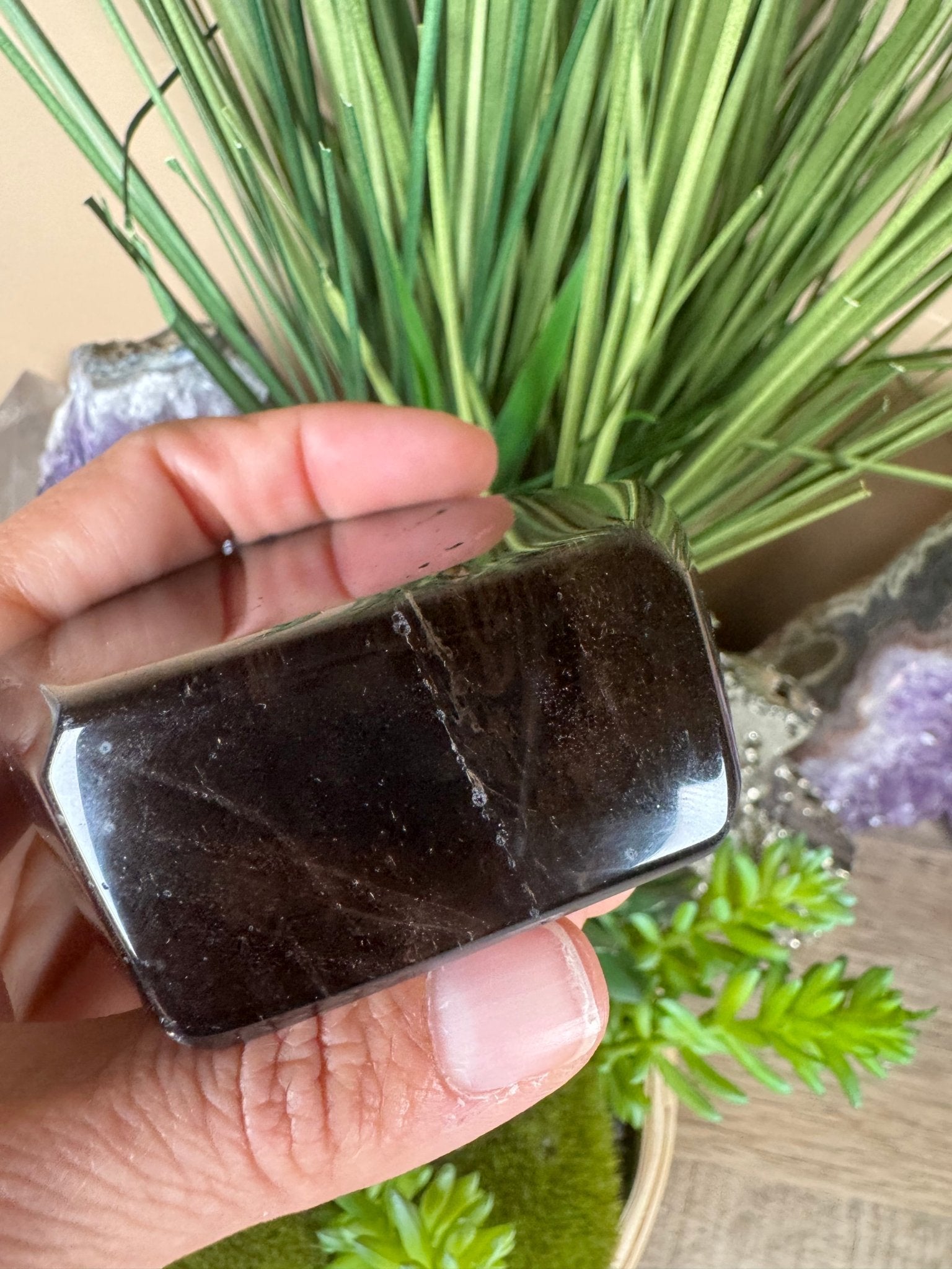 Smoky Quartz Freeform 81mm, 3.2in - Purple Door Alchemy