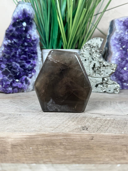 Smoky Quartz Freeform 83mm, 3.3in - Purple Door Alchemy
