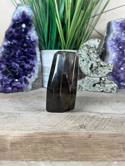 Smoky Quartz Freeform 83mm, 3.3in - Purple Door Alchemy