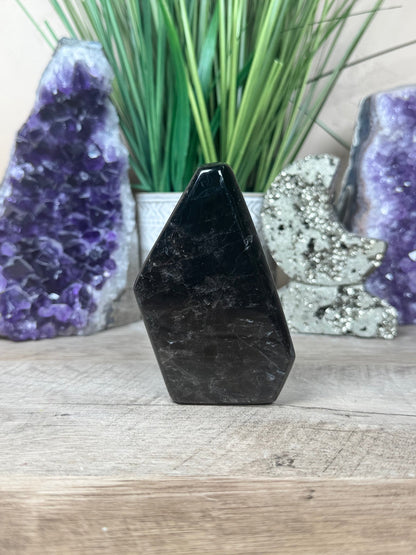 Smoky Quartz Freeform 97mm, 3.82in - Purple Door Alchemy
