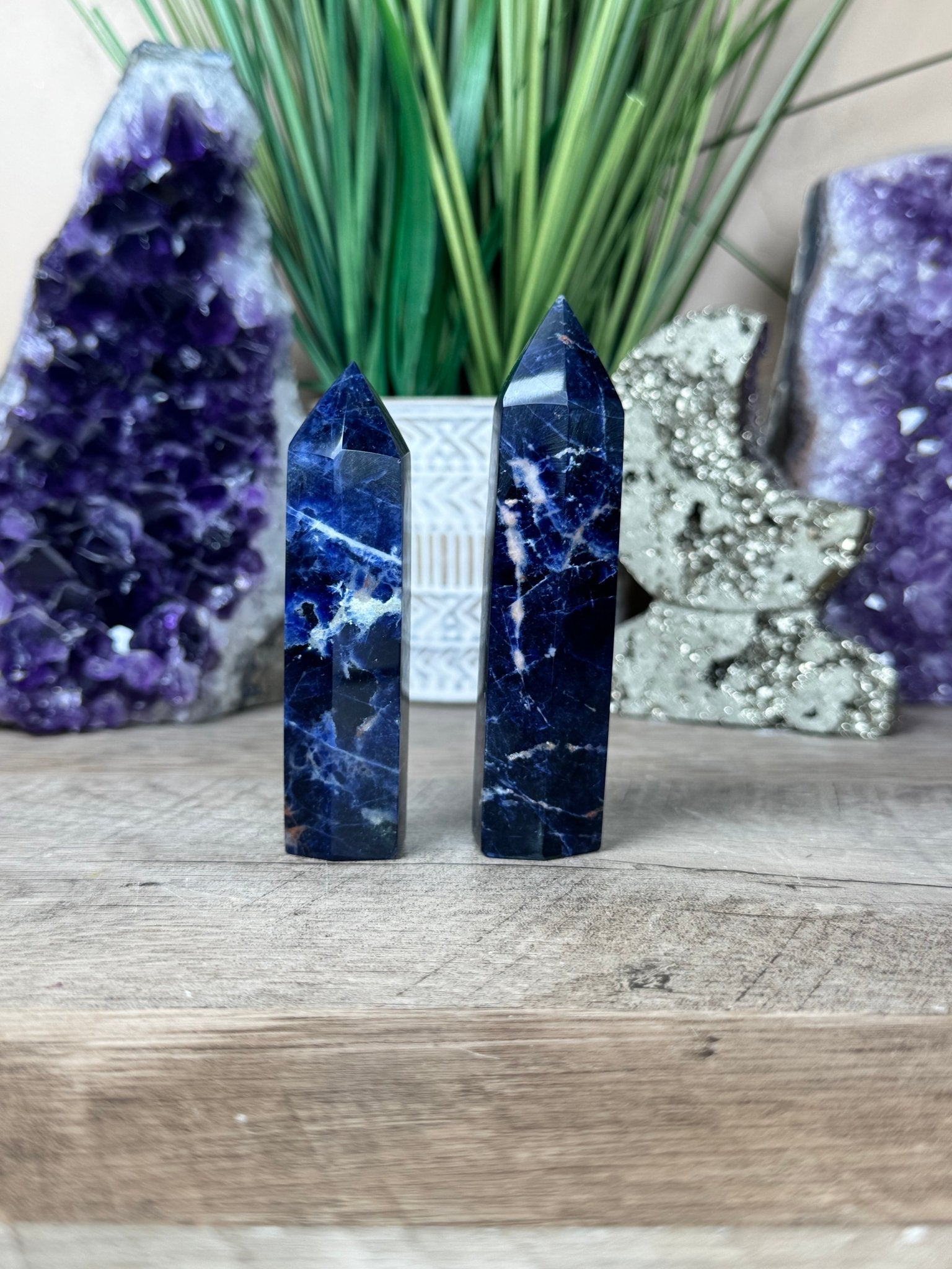 Sodalite Point - Purple Door Alchemy
