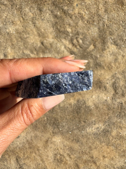 Sodalite Slab 101g - Purple Door Alchemy