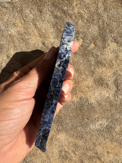 Sodalite Slab 101g - Purple Door Alchemy