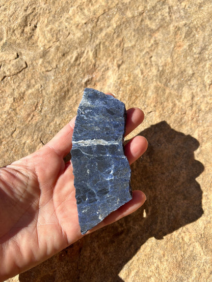 Sodalite Slab 59g - Purple Door Alchemy