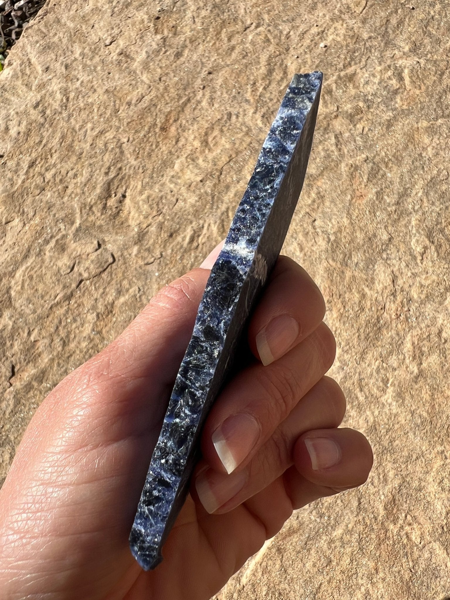 Sodalite Slab 59g - Purple Door Alchemy