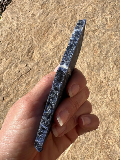 Sodalite Slab 59g - Purple Door Alchemy