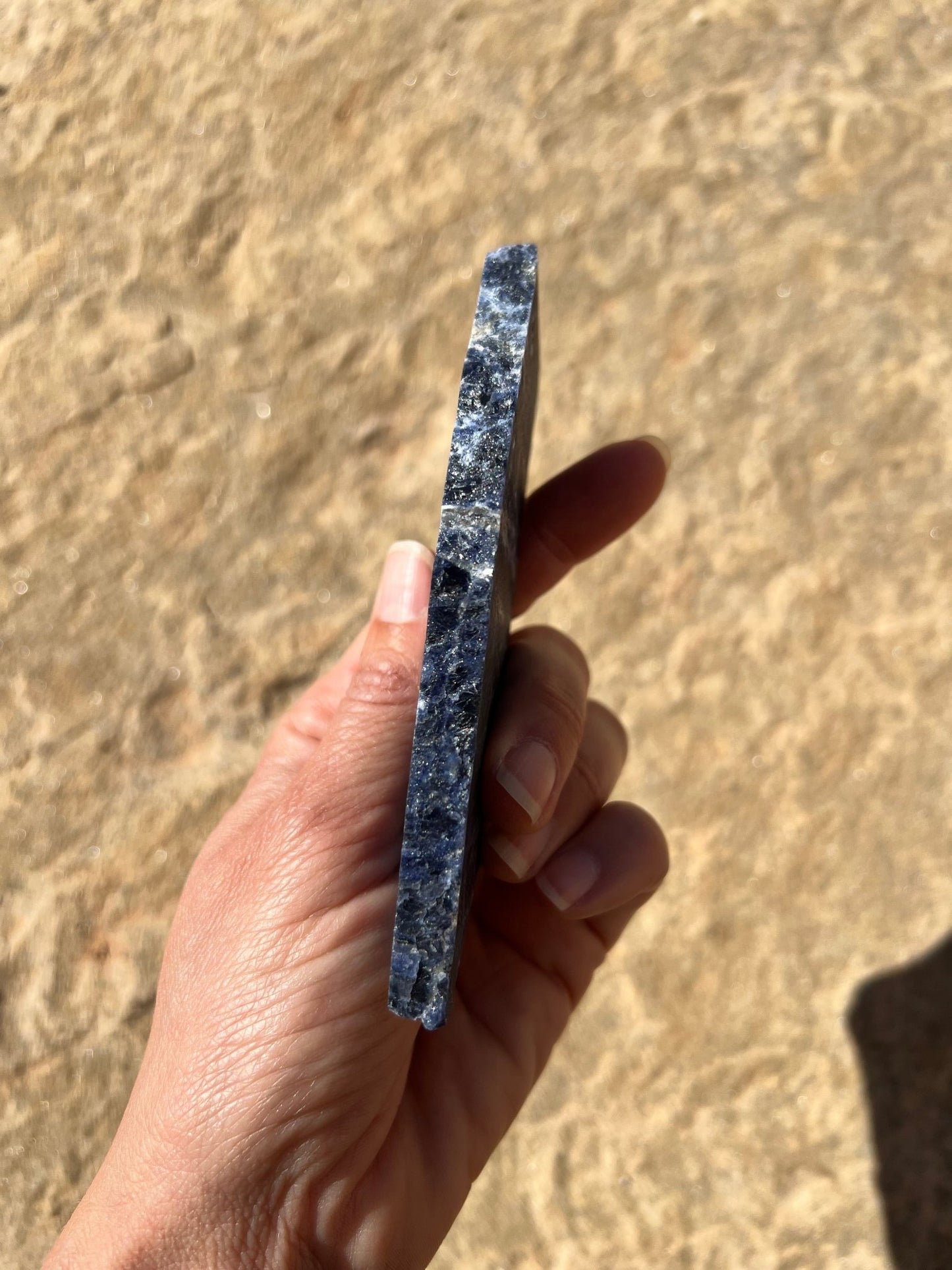Sodalite Slab 81g - Purple Door Alchemy