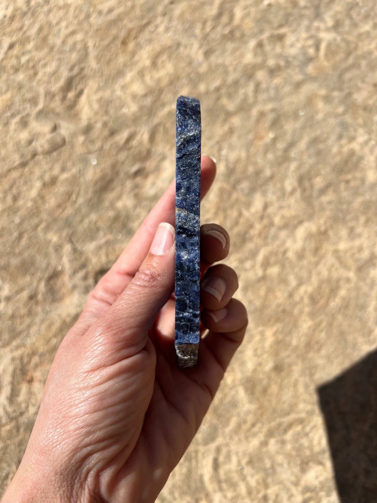 Sodalite Slab 81g - Purple Door Alchemy