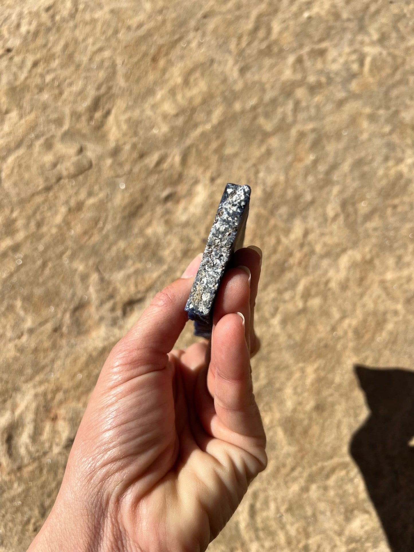 Sodalite Slab 81g - Purple Door Alchemy