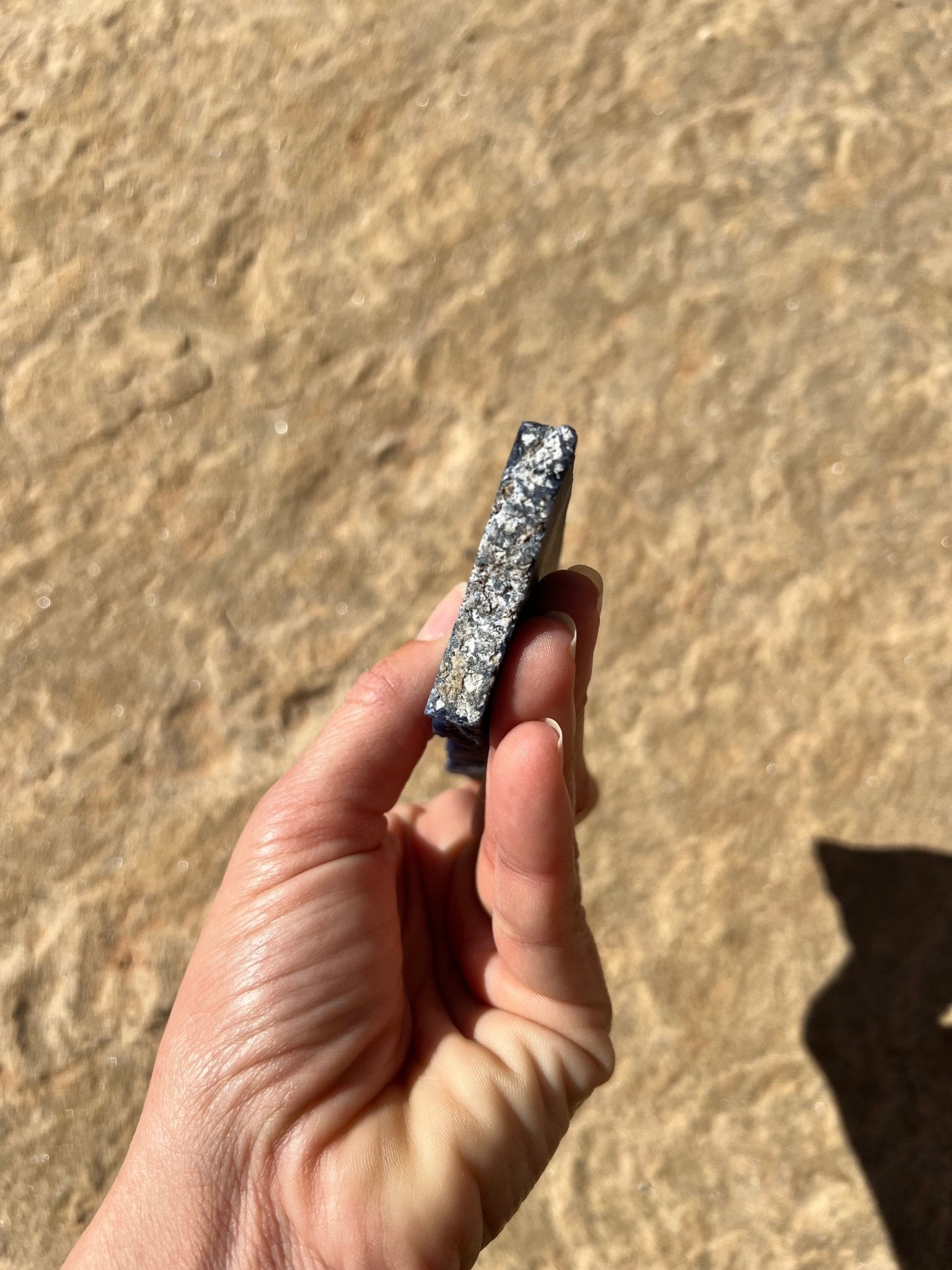 Sodalite Slab 81g - Purple Door Alchemy