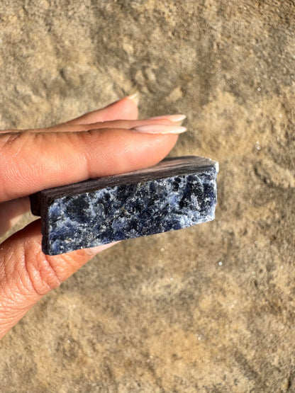 Sodalite Slab 91g - Purple Door Alchemy