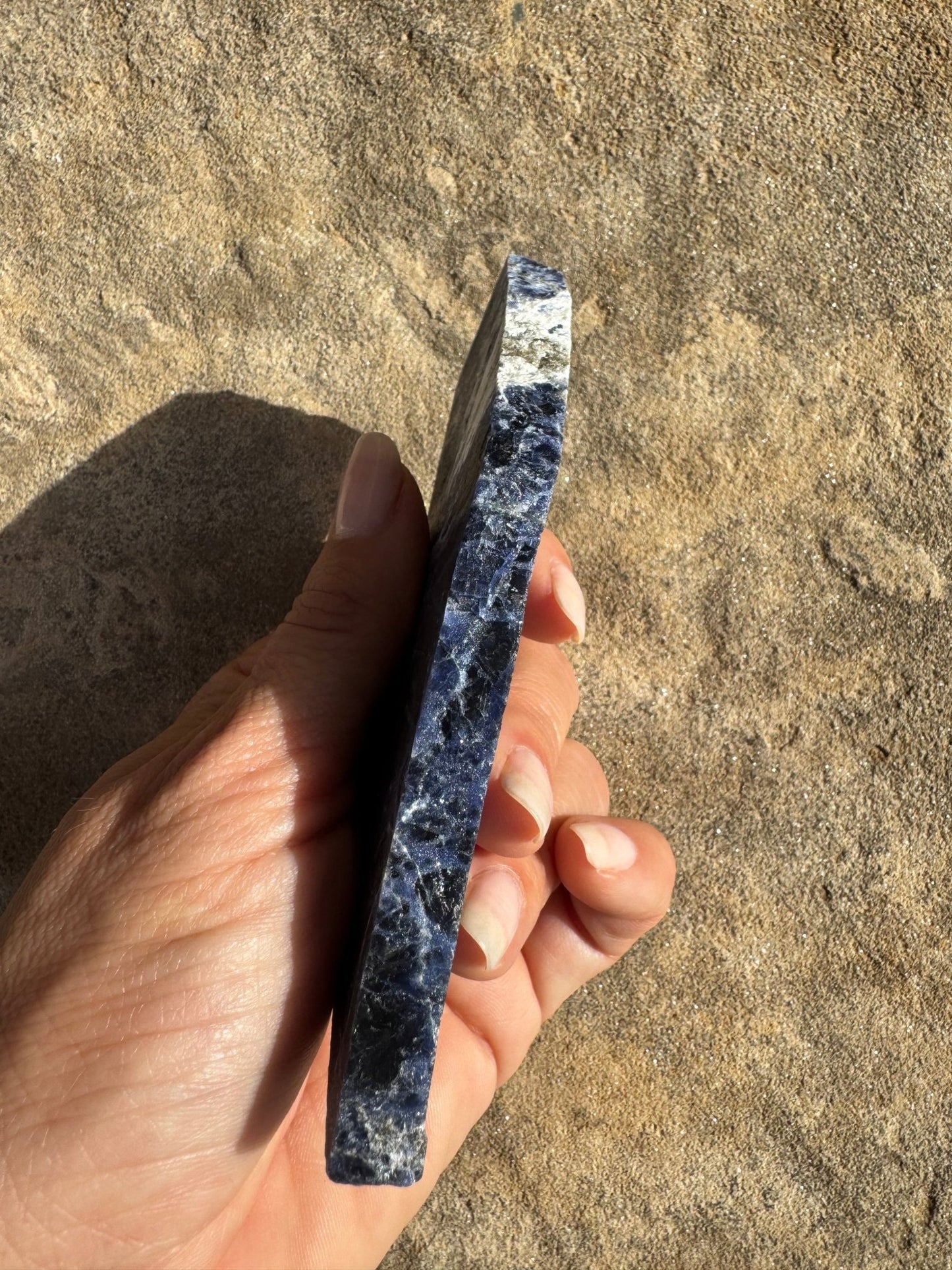 Sodalite Slab 91g - Purple Door Alchemy