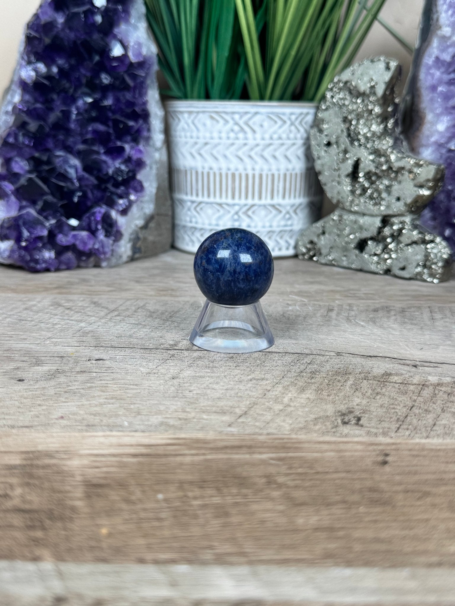 Sodalite Sphere 30mm - Purple Door Alchemy