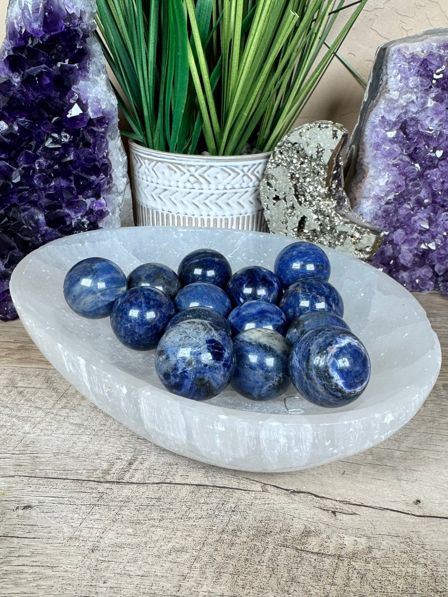 Sodalite Sphere 30mm - Purple Door Alchemy