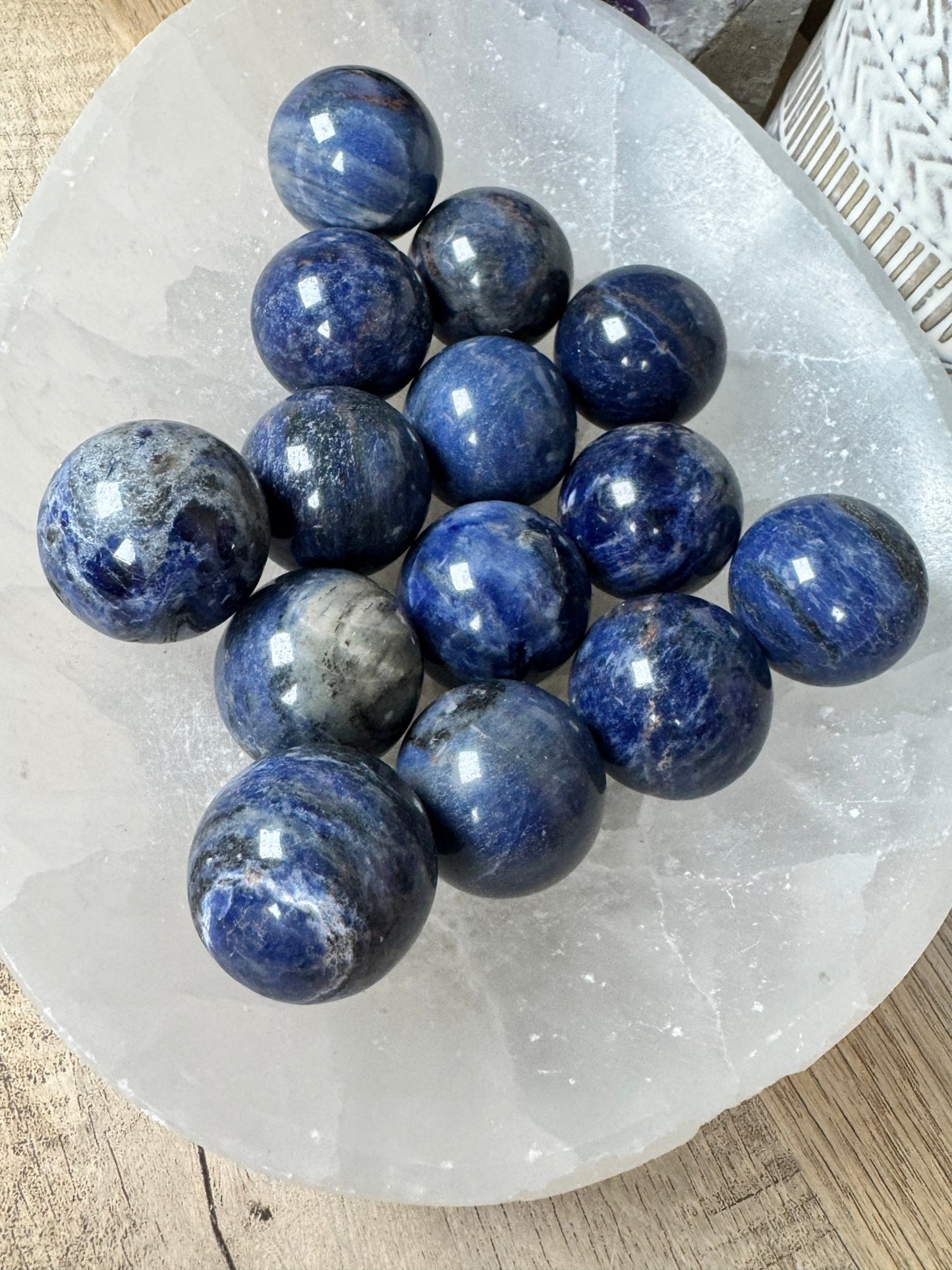 Sodalite Sphere 30mm - Purple Door Alchemy
