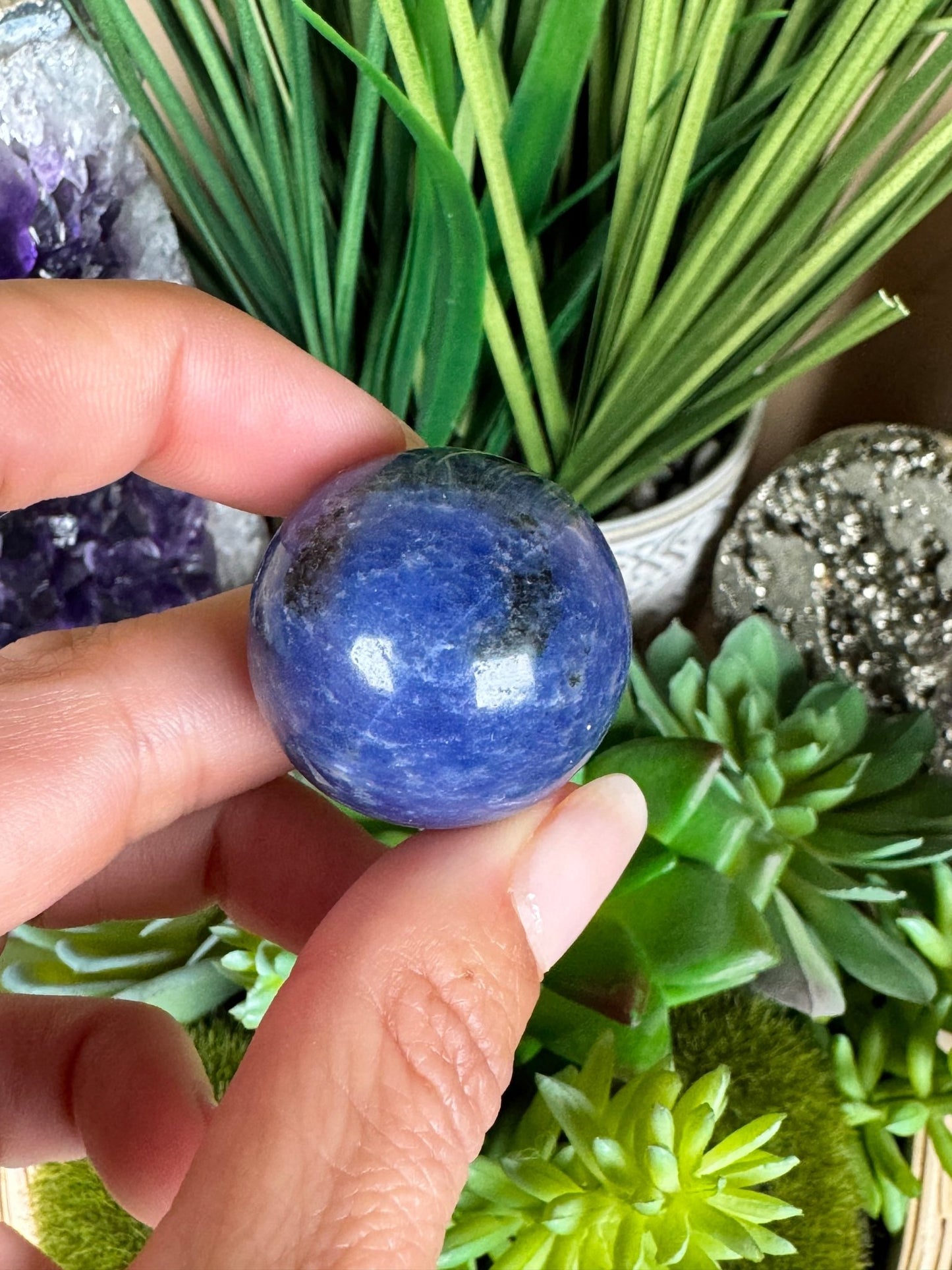 Sodalite Sphere 30mm - Purple Door Alchemy