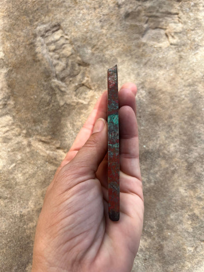 Sonora Sunrise Chrysocolla Slab 84g - Purple Door Alchemy