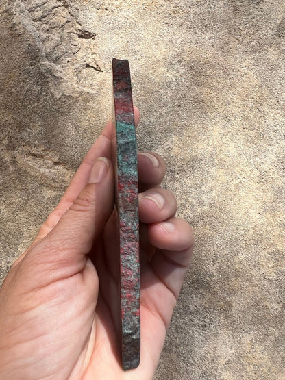 Sonora Sunrise Chrysocolla Slab 96g - Purple Door Alchemy