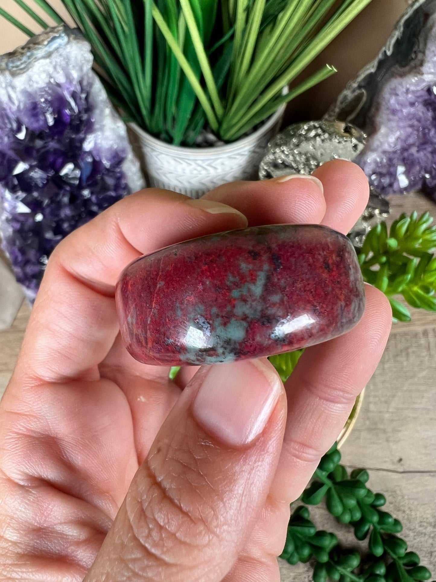 Sonora Sunrise Palmstone 2in - Purple Door Alchemy