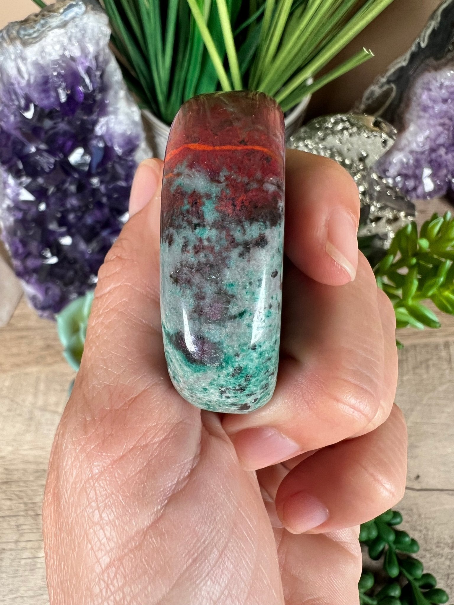 Sonora Sunrise Palmstone 2in - Purple Door Alchemy