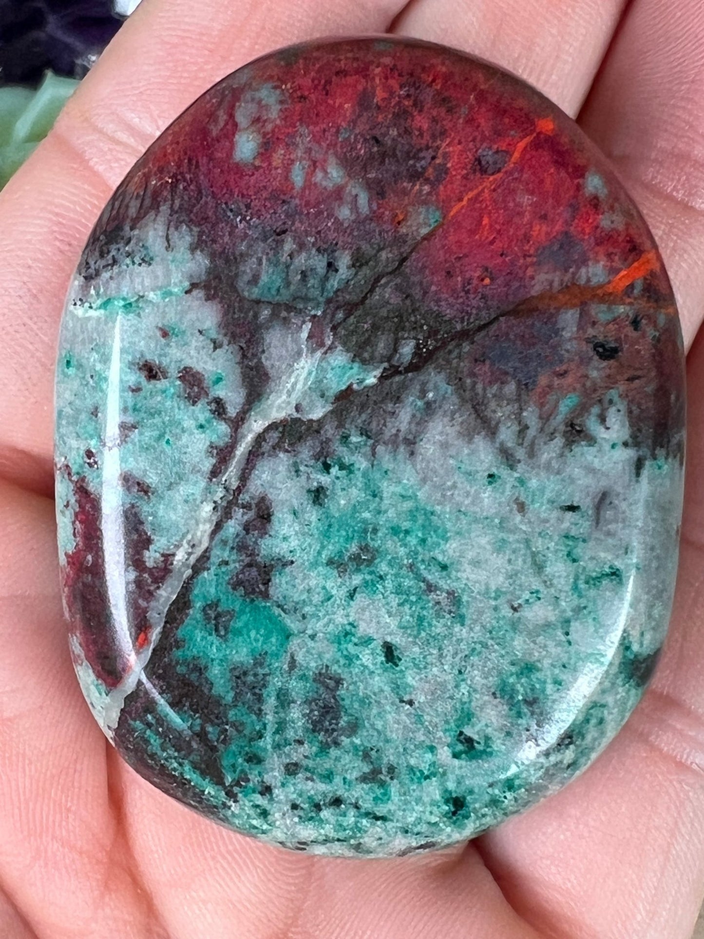 Sonora Sunrise Palmstone 2in - Purple Door Alchemy