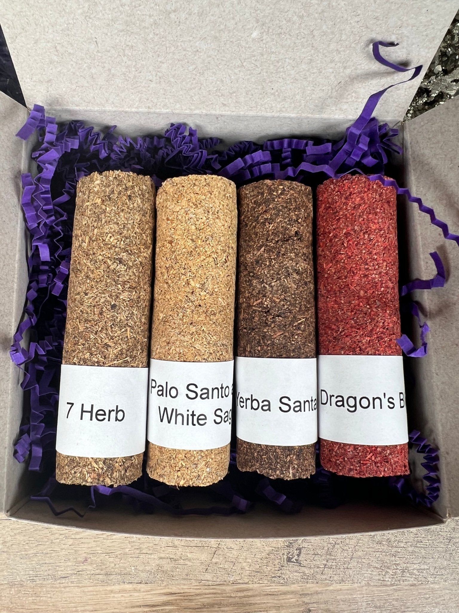 Spirit Smoke Stack - Ritual Protection Set - Purple Door Alchemy