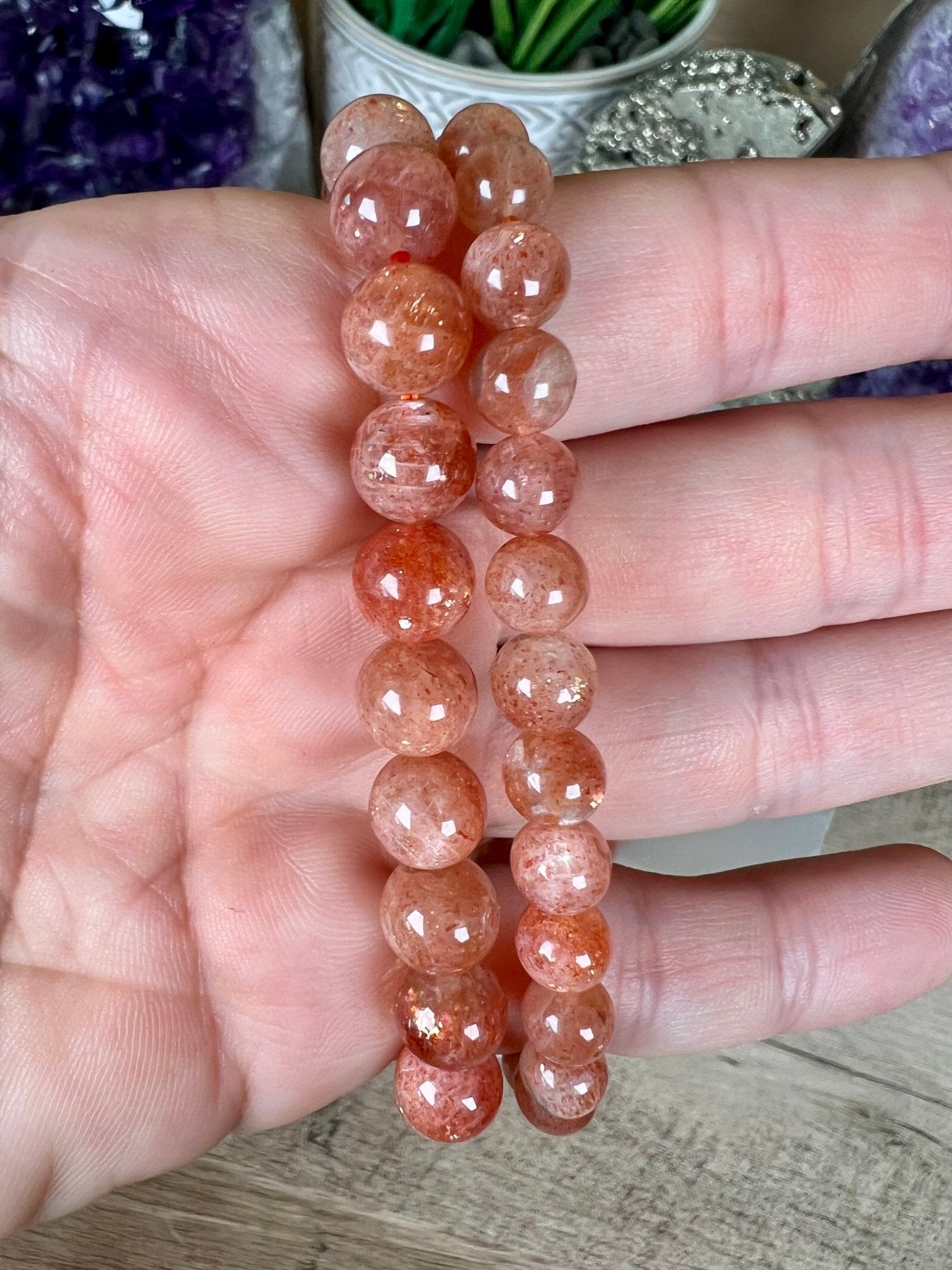 Sunstone Bracelet - Purple Door Alchemy