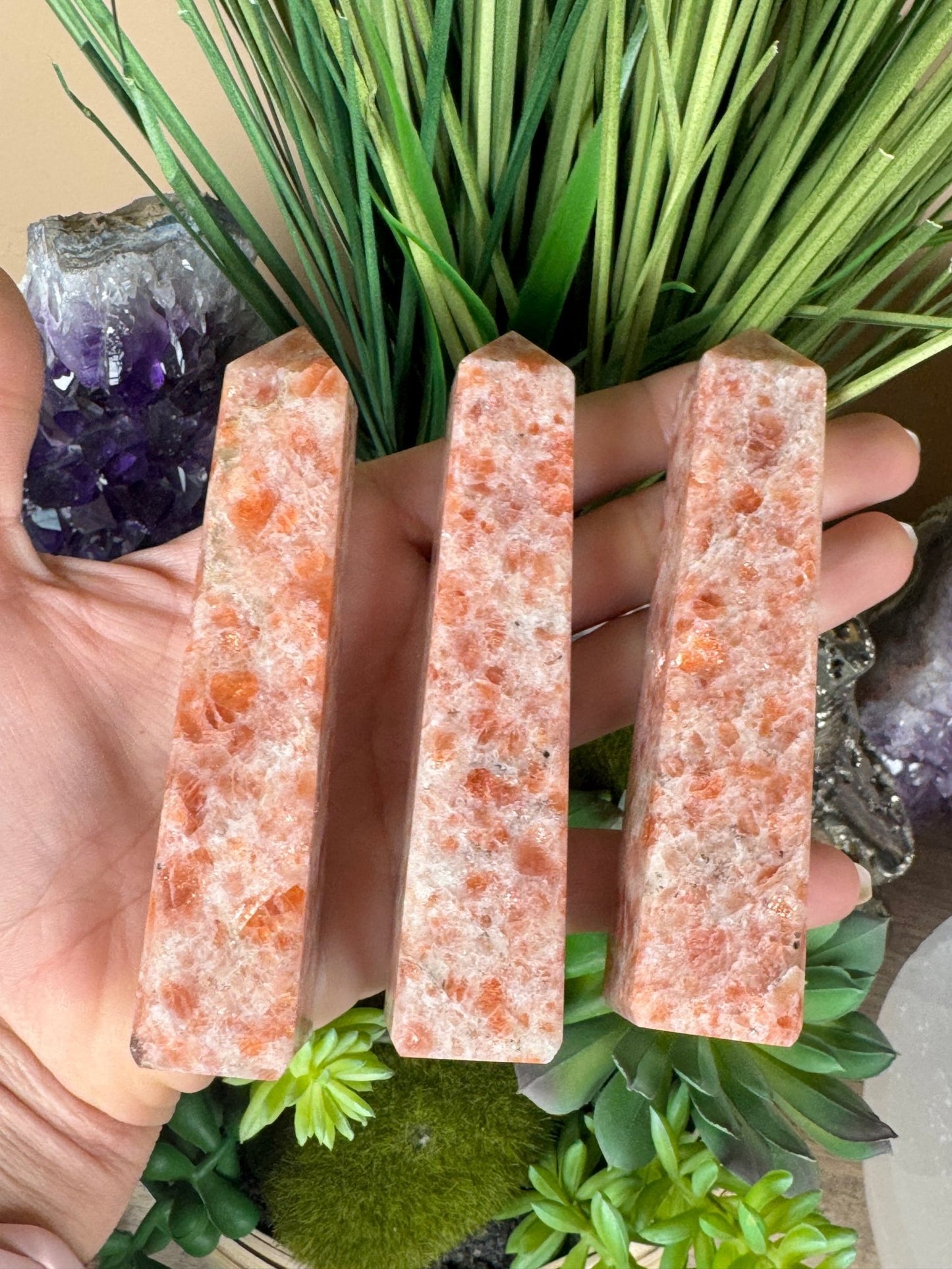 Sunstone Obelisk - Purple Door Alchemy